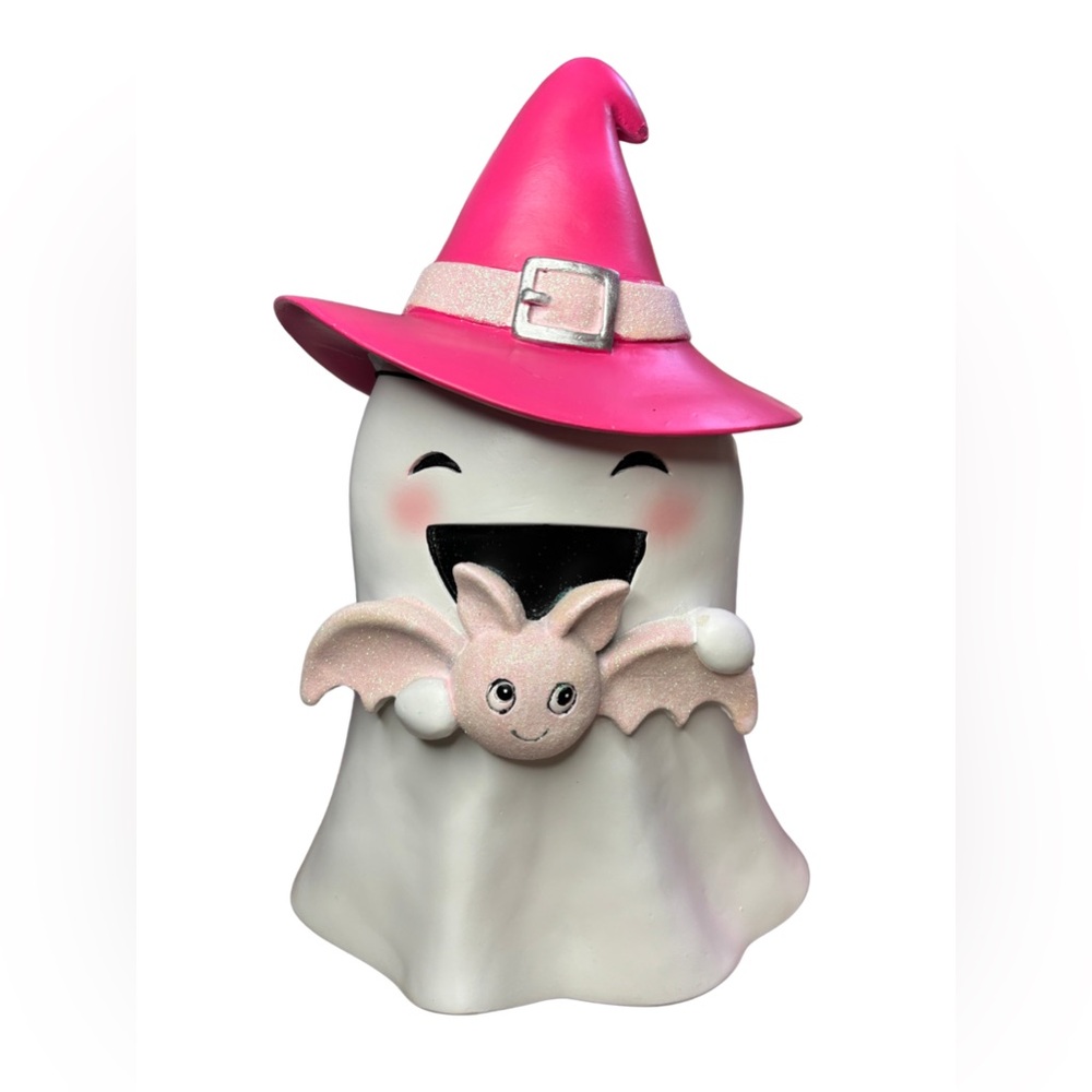 White Ghost with Bat